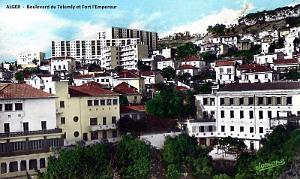 ALGER - BOULEVARD DU TELEMLY ET FORT L'EMPEREUR